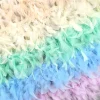 ruban à franges en plumes de dinde colorées, garnitures de plumes moelleuses pour travaux grossier, décoration de couture artisanale, accessoires de jupe en plumes