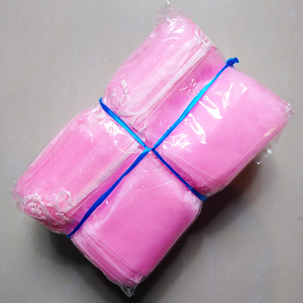 chaud 1000 pcs/lot 5x7 7x9 9x12 10x15 cm cordon organza sac de mariage fête de noël cadeau sacs faveur bijoux emballage sacs pochette chaud 1000 pcs/lot 5x7 7x9 9x12 10x15 cm cordon organza sac de mariage fête de noël cadeau sacs faveur bijoux emballage sacs pochette