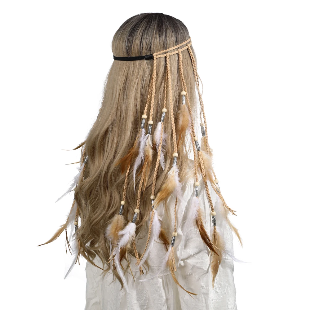 awaytr boho plume bandeau coiffure mode ajuster plume bandeaux bandeau dames cheveux accessoires pour festival fête awaytr boho plume bandeau coiffure mode ajuster plume bandeaux bandeau dames cheveux accessoires pour festival fête