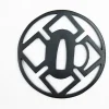 protection tsuba en acier pour épée de samouraï japonais, accessoire katana wakizashi