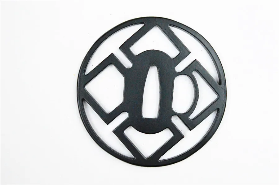 protection tsuba en acier pour épée de samouraï japonais, accessoire katana wakizashi protection tsuba en acier pour épée de samouraï japonais, accessoire katana wakizashi