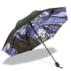 van gogh célèbre peinture à l'huile parapluie soleil et pluie anti uv parapluie pour hommes et femmes parasol de pluie pliant paraguas