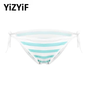 Culotte de Style Japonais pour Femme, Bikini à Rayures Mignonnes, Taille artificiel astique ou en Coton Culotte de Style Japonais pour Femme, Bikini à Rayures Mignonnes, Taille artificiel astique ou en Coton