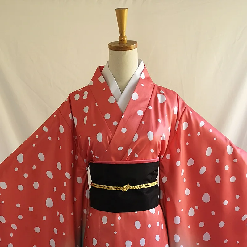 anime kimetsu no yaiba cosplay costumes pour femmes, uniforme koyuki, kimono japonais akatro, ensemble gelfor anime kimetsu no yaiba cosplay costumes pour femmes, uniforme koyuki, kimono japonais akatro, ensemble gelfor