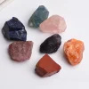 Cristaux minéraux de Quartz brut naturel, cristaux de forme irrégulière, roche brute, pierre de guérison Reiki, décoration de la maison