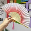 eventail pliable à main en bambou, pour mariage, style chinois, japonais, pour enfants, antique, cadeau