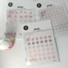 suatelier mignon sakura autocollants corée origine fleur pétale esthétique rose autocollant scrapbooking matériel journal bricolage artisanat fournitures