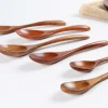 cuillère en bois pour la cuisine, la maison, la soupe britannique coréenne cuillères en céramique japonaises mignonnes, accessoires de cuisine utiles vente chaude