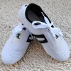 chaussures de taekwondo blanches pour hommes et femmes, respirantes, kung fu wushu, tapierckaraté, arts martiaux, baskets pour enfants