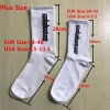 chaussettes homme chaussettes tendance pour homme et femme, de grande taille, style européen de rue, hip hop, jeune en vogue, boîte de 3 paires, 500