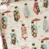 tissu de courtepointe de style japonais imprimé en coton, vêtements au beurre de bricolage, accessoires de couture faits à la main