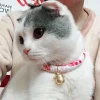 Collier cloche pour chat de Style japonais, accessoires mignons pour animaux de compagnie, pour chats, chiens, chiots, Sphynx, produits pour animaux de compagnie, chat Collier cloche pour chat de Style japonais, accessoires mignons pour animaux de compagnie, pour chats, chiens, chiots, Sphynx, produits pour animaux de compagnie, chat