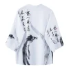 Kimono de Style traditionnel japonais Vintage pour hommes et femmes, vêtements de samouraï, de bonne qualité, salon quotidien de rue