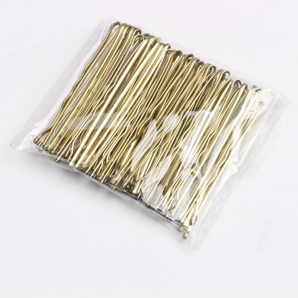 Épingles à cheveux pour femmes, 4 couleurs, 5cm, 50 pièces, pinces à cheveux bouclées, accessoires de coiffure Épingles à cheveux pour femmes, 4 couleurs, 5cm, 50 pièces, pinces à cheveux bouclées, accessoires de coiffure