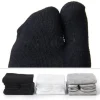 bambou japonais hommes et femmes été fibre deux doigts chaussettes noir kimono bascule sandale fendu ninjia blanc tabi orteil chaussettes