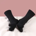 5 paires homme deux orteils Tabi chaussettes coton japonais Kimono sandale samouraï Ninja Geta chaussette solide noir affaires décontracté 2 doigts chaussette 5 paires homme deux orteils Tabi chaussettes coton japonais Kimono sandale samouraï Ninja Geta chaussette solide noir affaires décontracté 2 doigts chaussette