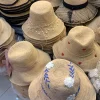 chapeau de paille japonais pour femmes, version coréenne de la crème solaire, grand avant toit, plage, bord de mer, vacances, pliable, nouveau, été