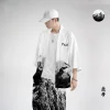 vêtements traditionnels japonais pour hommes, pantalon kimono rétro, mode asiatique, trempée tang harajuku hanfu