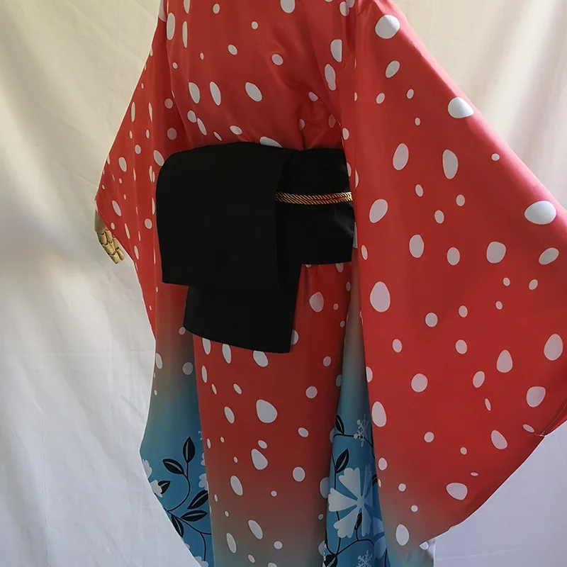 anime kimetsu no yaiba cosplay costumes pour femmes, uniforme koyuki, kimono japonais akatro, ensemble gelfor anime kimetsu no yaiba cosplay costumes pour femmes, uniforme koyuki, kimono japonais akatro, ensemble gelfor