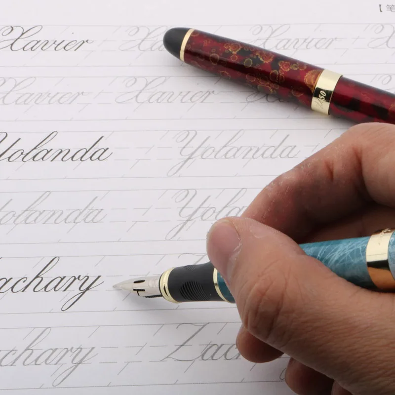 stylo de calligraphie anglaise dans le corps rond trempé dans le cercle de pointe de plume jinhao 450 script du graveur g nib fournitures de stylo plume stylo de calligraphie anglaise dans le corps rond trempé dans le cercle de pointe de plume jinhao 450 script du graveur g nib fournitures de stylo plume