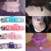 Collier japonais SWEET LOLITA pour femme, tour de cou gothique punk pour fille, collier lapin, carillon sexy, noir foncé, cadeau bijoux Collier japonais SWEET LOLITA pour femme, tour de cou gothique punk pour fille, collier lapin, carillon sexy, noir foncé, cadeau bijoux
