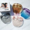 bouclier facial coloré unisexe, masque de protection pour les yeux, demi visage, lunettes de soleil, bouclier de protection, masque facial anti pulvérisation