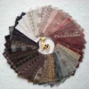 tissu teint en fil japonais 9x12cm, 50 pièces/lot, étoffe 100% coton pour couture de vêtements de poupées, couettes, patchwork fait à la main, diy bricolage