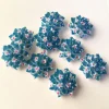 résine kawaii 20mm fleur dos plat cabochon pierre 20 pièces scrapbook bricolage décor maison figurine artisanat