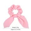 ruoshui – ruban de cheveux oreilles de lapin mignon pour femmes, chouchous solides, attaches de cheveux pour filles, bandeau en caoutchouc ornements porte queue de cheval