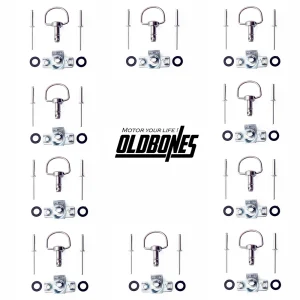 Accessoires de moto 2019 2020, attaches de carénage à verrouillage rapide, icône de brouilleur pour YAMAHA MT07 MT09