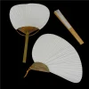 Éventail à Main Pliable en Papier Blanc, Élégant, Cadeaux de ixde Mariage, 1 Pièce Éventail à Main Pliable en Papier Blanc, Élégant, Cadeaux de ixde Mariage, 1 Pièce
