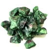 pierre brute naturelle pour aquarium de guérison reiki, citroquartz, spécimen de napperon, rouge, vert, zoisite, décoration d'intérieur, décoration de chambre, 1 pièce