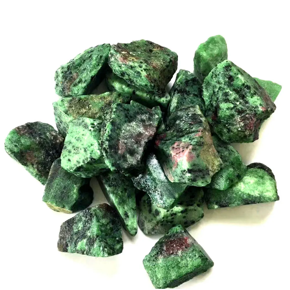 pierre brute naturelle pour aquarium de guérison reiki, citroquartz, spécimen de napperon, rouge, vert, zoisite, décoration d'intérieur, décoration de chambre, 1 pièce pierre brute naturelle pour aquarium de guérison reiki, citroquartz, spécimen de napperon, rouge, vert, zoisite, décoration d'intérieur, décoration de chambre, 1 pièce