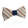 noeud papillon en bois gentleman pour homme, nœuds papillon, document fait à la main, motif, fête, unique, mode