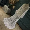 zelyarce robe de mariée bohème en dentelle, robe éducative, caftan à manches bohème, robes de patients