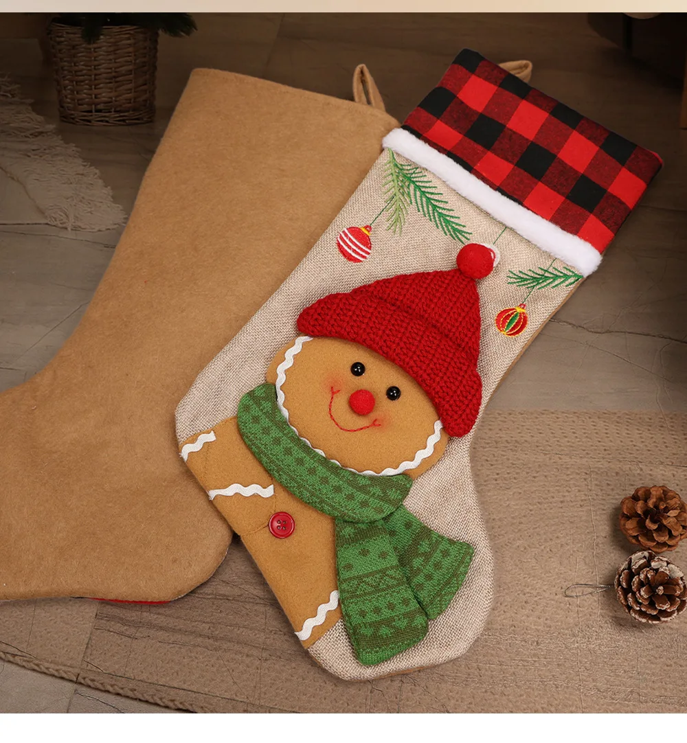 nouvelles chaussettes de noël brodées, chaussettes cadeaux au design créatif, décoration de vacances, chaussettes cadeaux du père noël, pendentifs personnalisés pour la maison de noël nouvelles chaussettes de noël brodées, chaussettes cadeaux au design créatif, décoration de vacances, chaussettes cadeaux du père noël, pendentifs personnalisés pour la maison de noël