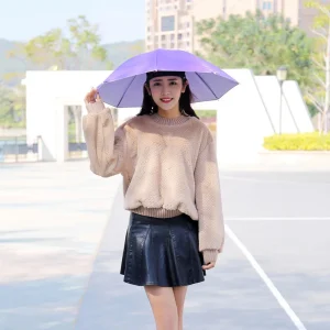 Chapeau parapluie de pêche, casquette de pluie, mains libres, couvre-chef Anti-UV, imperméable, pour la pêche, le jardinage, le Golf, l&rsquo;extérieur