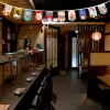 style japonais chat chanceux suspendus chaîne drapeau banderoles bannière sushi izakaya restaurant anniversaire décoration de fête de mariage