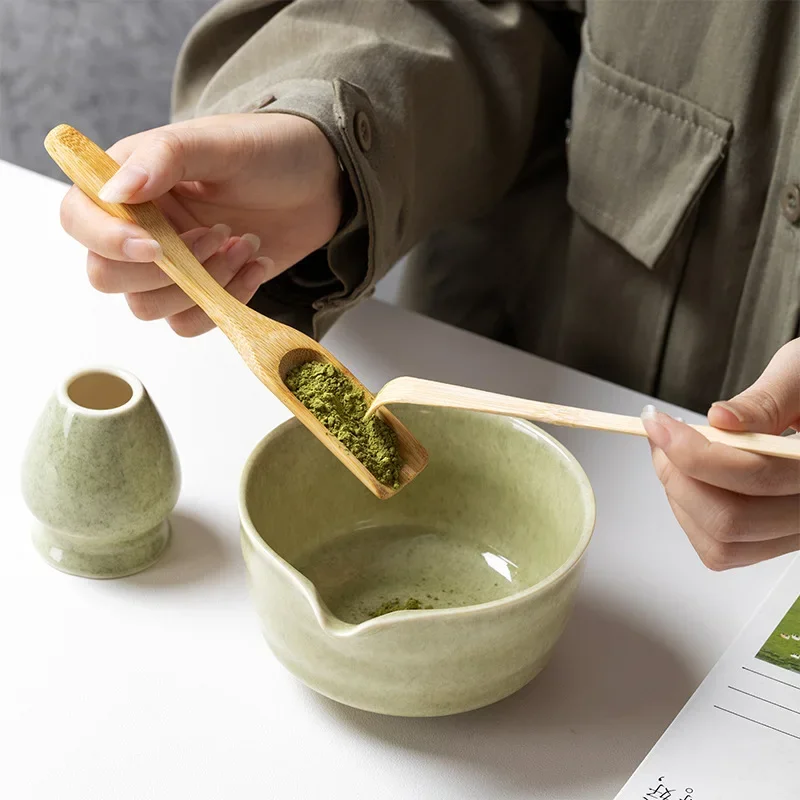 ensemble de fouets matcha en bambou, bol à thé en céramique, outils de fabrication de thé traditionnels japonais, accessoires de cuisine à domicile, cadeau, 4 5 6 pièces ensemble de fouets matcha en bambou, bol à thé en céramique, outils de fabrication de thé traditionnels japonais, accessoires de cuisine à domicile, cadeau, 4 5 6 pièces
