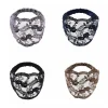 bandeau de sauna en dentelle transparente, cerceau à cheveux en maille légère, bandeaux creux, coiffure de style coréen, tête large sur le côté, rond, mère