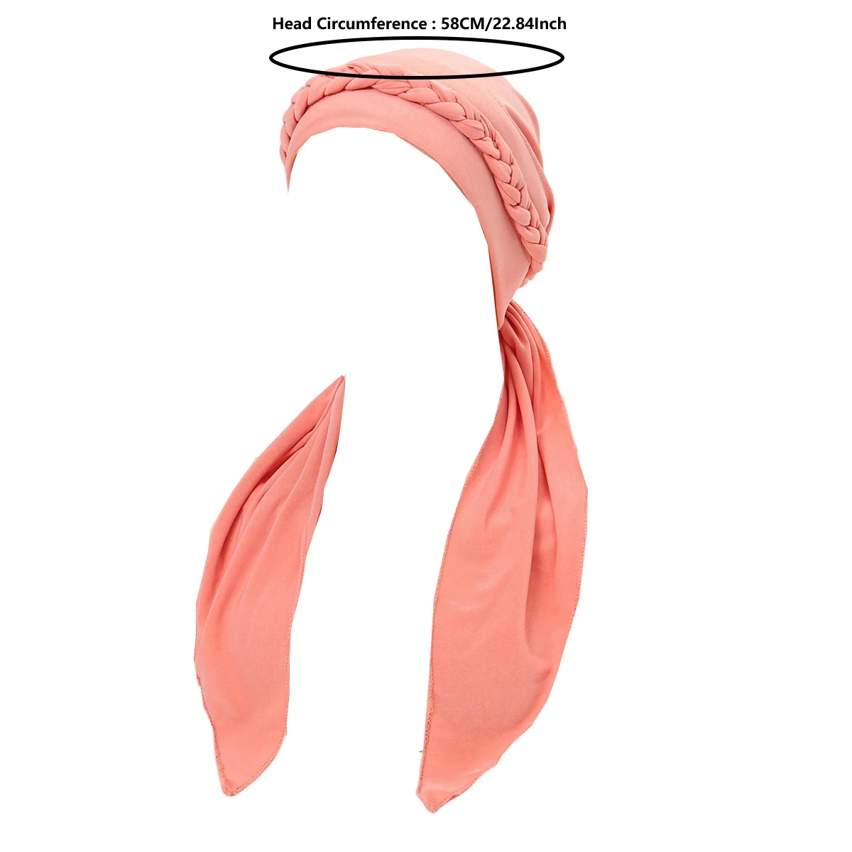 hijabs musulmans de couleur unie pour femmes, foulard, turban, chapeau tressé, couverture de cheveux, accessoire tendance, bandeau pour femmes hijabs musulmans de couleur unie pour femmes, foulard, turban, chapeau tressé, couverture de cheveux, accessoire tendance, bandeau pour femmes