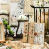 ensemble de papier de calligraphie chinoise – 30 feuilles de matériel d'écriture vintage pour journalisation et scrapbooking