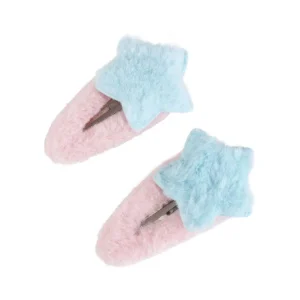 Pince à cheveux étoile de Style minimaliste, accessoires pour cheveux, ornement BB, épingles à cheveux, coiffure, Barrettes moelleuses douces, Photograh
