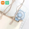 xiaomi ventilateur portatif mini usb ventilateur rechargeable bureau refroidissement petit ventilateur silencieux adulte enfants extérieur dortoir voyage