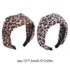 nouveau bandeau large coréen tempérament élégant léopard bandeau y2k lavage du visage femmes cerceau de cheveux dames/filles