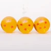 dragon ball 7 pièces/ensemble 1:1 cristal 3.5cm figurine jouets invocation shenron souhaitant collection anime modèle cadeau