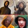 cosplay 3d imprimé kanye masque maille extensible masque complet hommes femmes jeu de rôle coiffure halloween mode cagoule coiffure