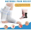 5 paires de chaussettes à pression de cheville pour le sport, la course, le fitness, l'absorption de la sueur, la respirabilité, la protection des orteils et des pieds exposés