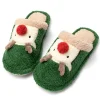 pantoufles femme belle fourrure femmes maison pantoufles hiver maison chaussures femmes intérieur pantoufles en peluche chaussures d'hiver pantuflas mujer
