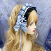 anime femme de chambre belle douce bandeau lolita femme de chambre femmes dentelle chapeaux cosplay cerceau de cheveux fait à la main pour les filles cadeau accessoire de cheveux